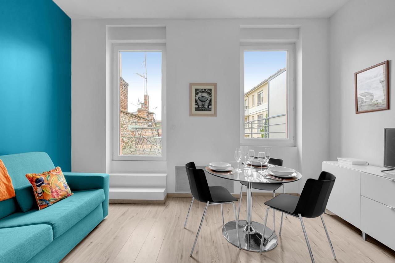 Terrasse Riquet - En Plein Coeur De Toulouse Exterior foto